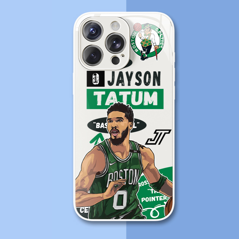 NBA球星新款高清全包防摔玻璃殼