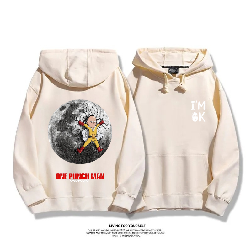 一拳超人 2025秋冬新款 親子情侶裝連帽衛衣