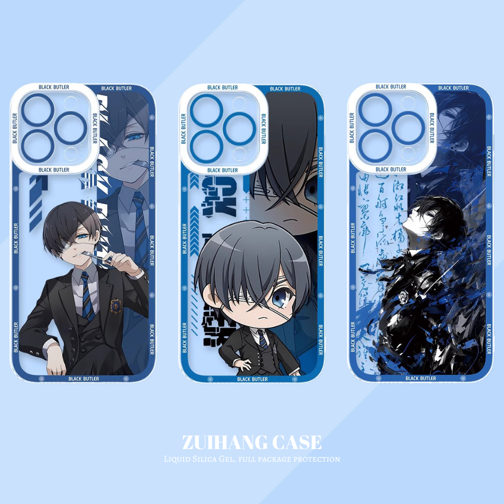 黑執事天使眼透明防摔軟殼-ZUIHANG SHOP