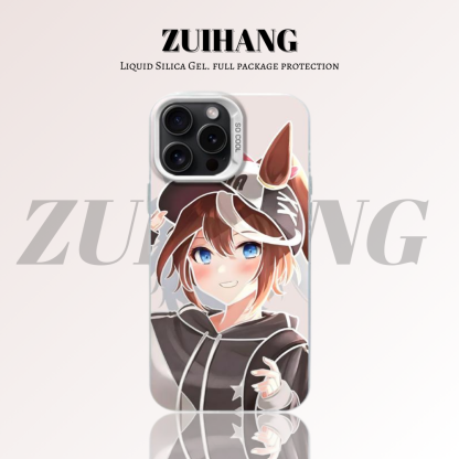 【大集合1.0】動漫彩銀線條漸變防摔手機殼-ZUIHANG SHOP