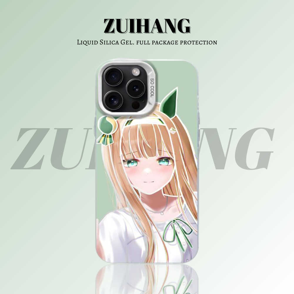 【大集合1.0】動漫彩銀線條漸變防摔手機殼-ZUIHANG SHOP