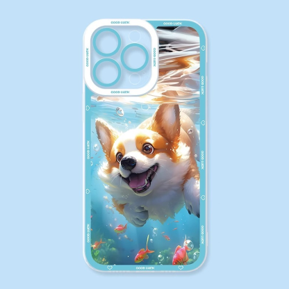 可愛萌寵天使眼透明防摔軟殼-ZUIHANG SHOP