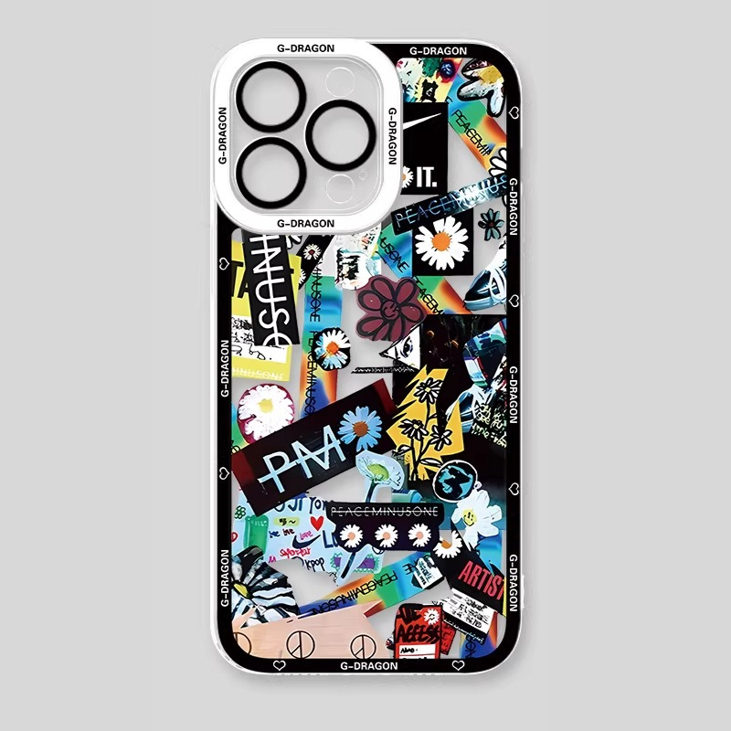 GD權志龍天使眼透明防摔軟殼