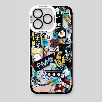 GD權志龍天使眼透明防摔軟殼