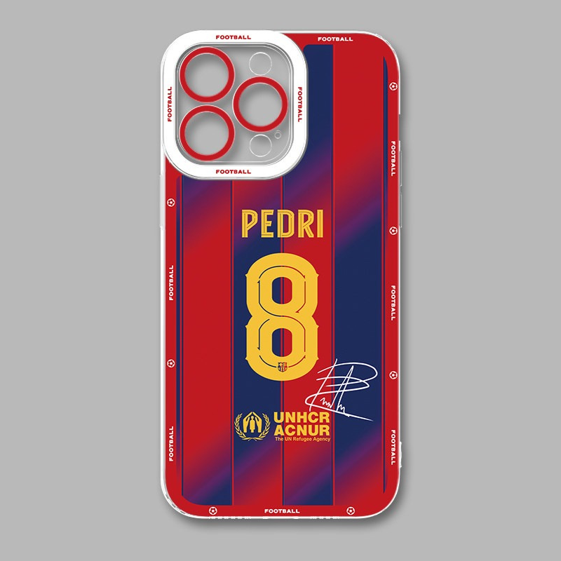 足球俱樂部天使眼透明防摔軟殼