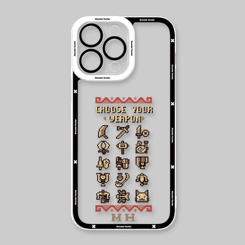 魔物獵人天使眼透明防摔軟殼-ZUIHANG SHOP