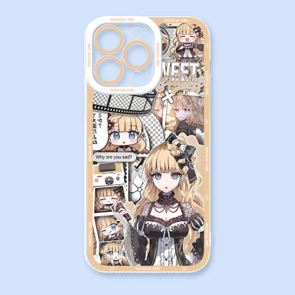 魔女審判天使眼透明防摔軟殼