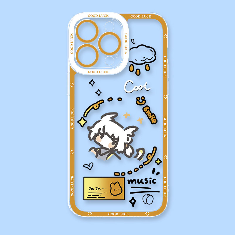 sky光遇天使眼透明防摔軟殼