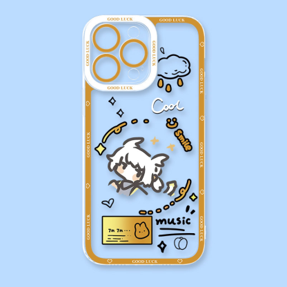 sky光遇天使眼透明防摔軟殼