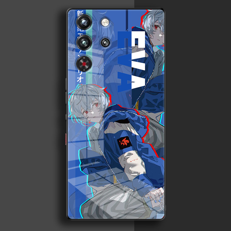 紅魔新世紀福音戰士EVA鋼化玻璃手機殼