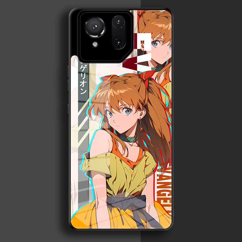 ROG新世紀福音戰士鋼化玻璃手機殼