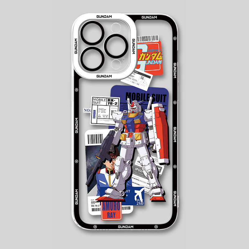 機動戰士鋼彈天使眼透明防摔軟殼