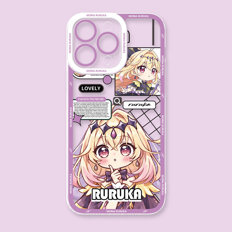 名偵探光之美少女天使眼透明防摔軟殼