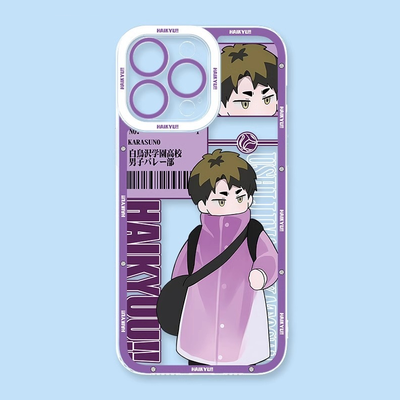 排球少年天使眼透明防摔軟殼-ZUIHANG SHOP