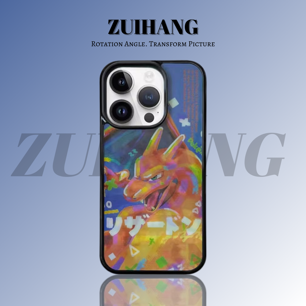 潮牌動漫3D幻圖磁吸防摔手機殼