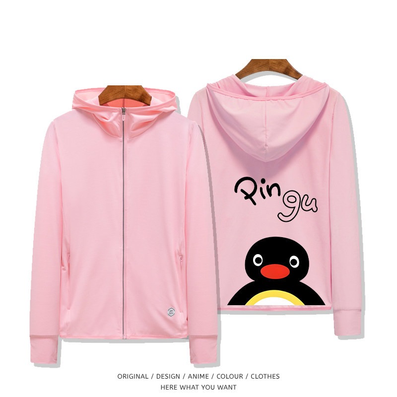 企鵝家族PINGU表情包 夏季通勤冰絲速乾涼感防曬外套