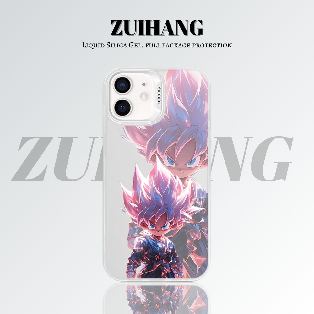 七龍珠彩銀線條漸變防摔手機殼-ZUIHANG SHOP