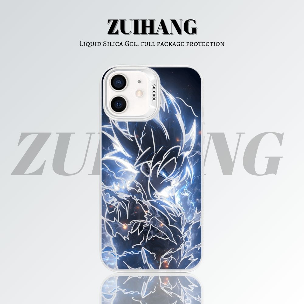 七龍珠彩銀線條漸變防摔手機殼-ZUIHANG SHOP