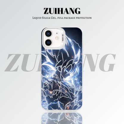七龍珠彩銀線條漸變防摔手機殼-ZUIHANG SHOP
