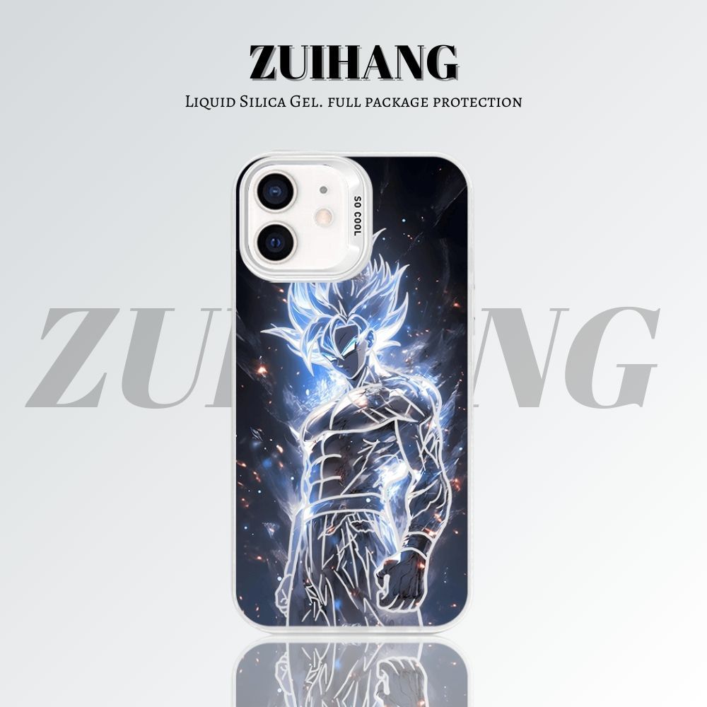 七龍珠彩銀線條漸變防摔手機殼-ZUIHANG SHOP
