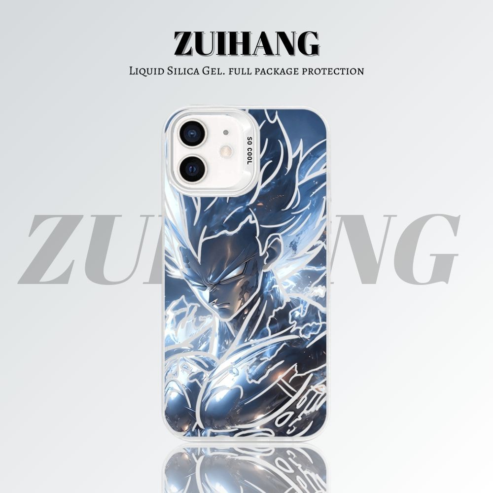 七龍珠彩銀線條漸變防摔手機殼-ZUIHANG SHOP