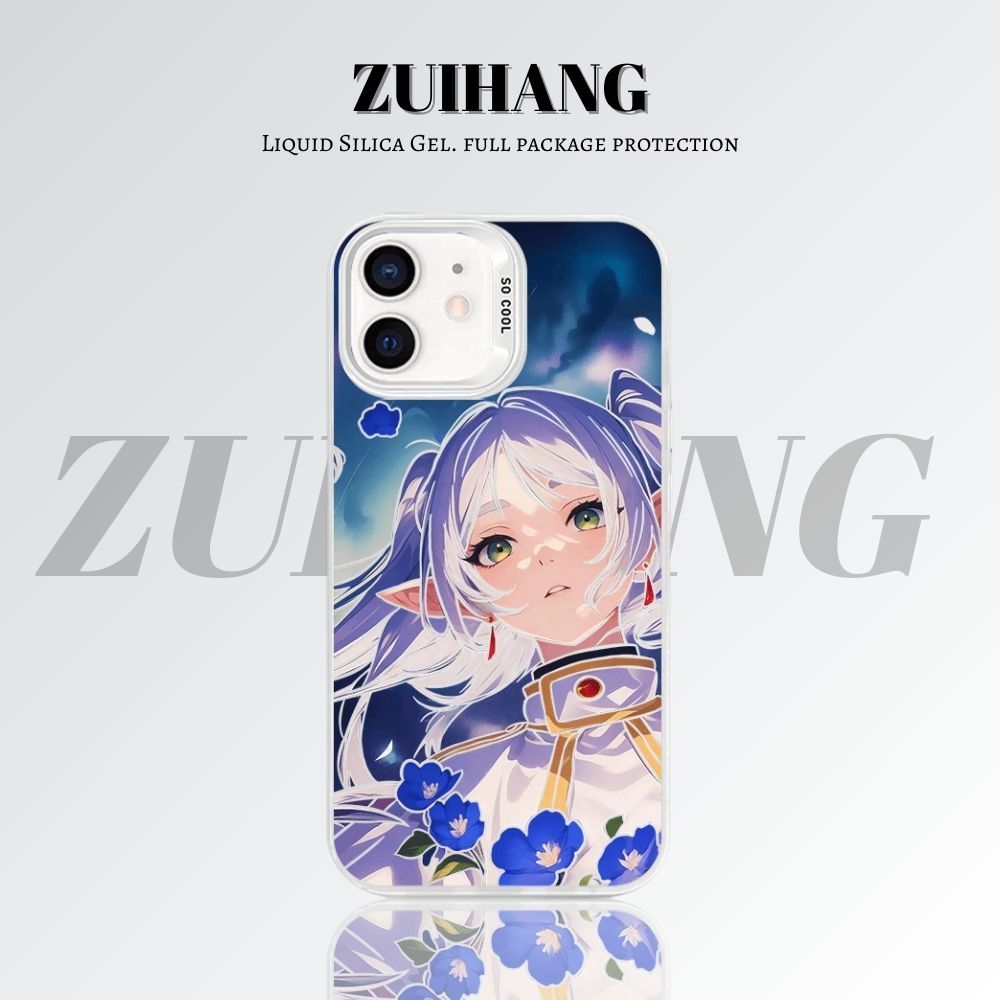 【大集合2.0】動漫彩銀線條漸變防摔手機殼-ZUIHANG SHOP