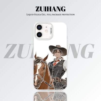 【大集合2.0】動漫彩銀線條漸變防摔手機殼-ZUIHANG SHOP