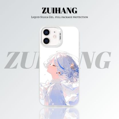 【大集合2.0】動漫彩銀線條漸變防摔手機殼-ZUIHANG SHOP