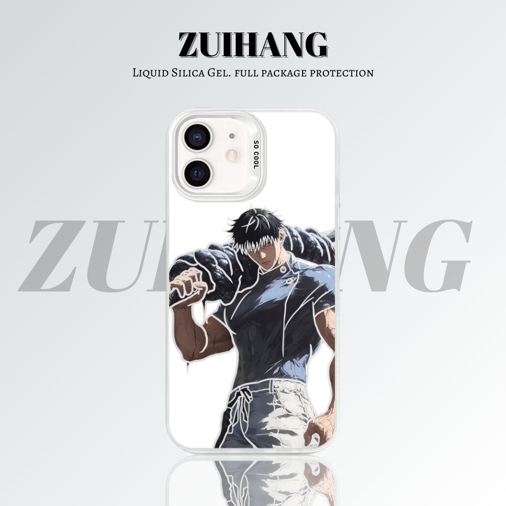 【大集合2.0】動漫彩銀線條漸變防摔手機殼-ZUIHANG SHOP