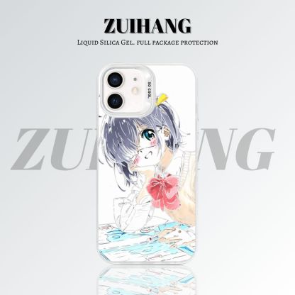 【大集合2.0】動漫彩銀線條漸變防摔手機殼-ZUIHANG SHOP