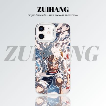 【大集合2.0】動漫彩銀線條漸變防摔手機殼-ZUIHANG SHOP