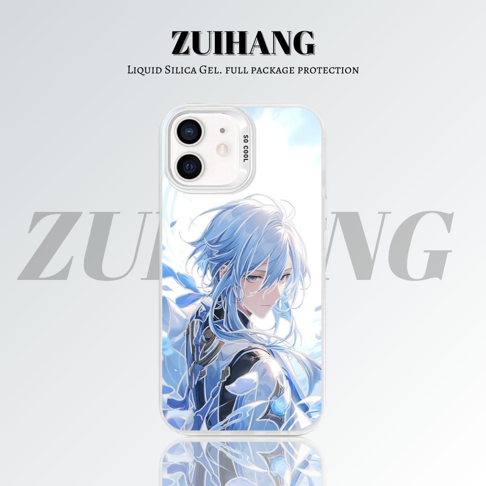 【大集合2.0】動漫彩銀線條漸變防摔手機殼-ZUIHANG SHOP