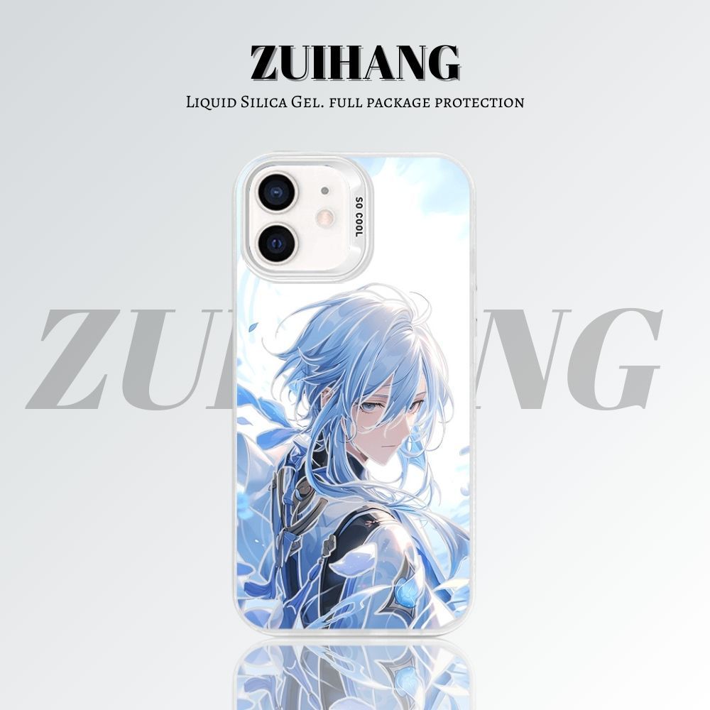 【大集合2.0】動漫彩銀線條漸變防摔手機殼-ZUIHANG SHOP