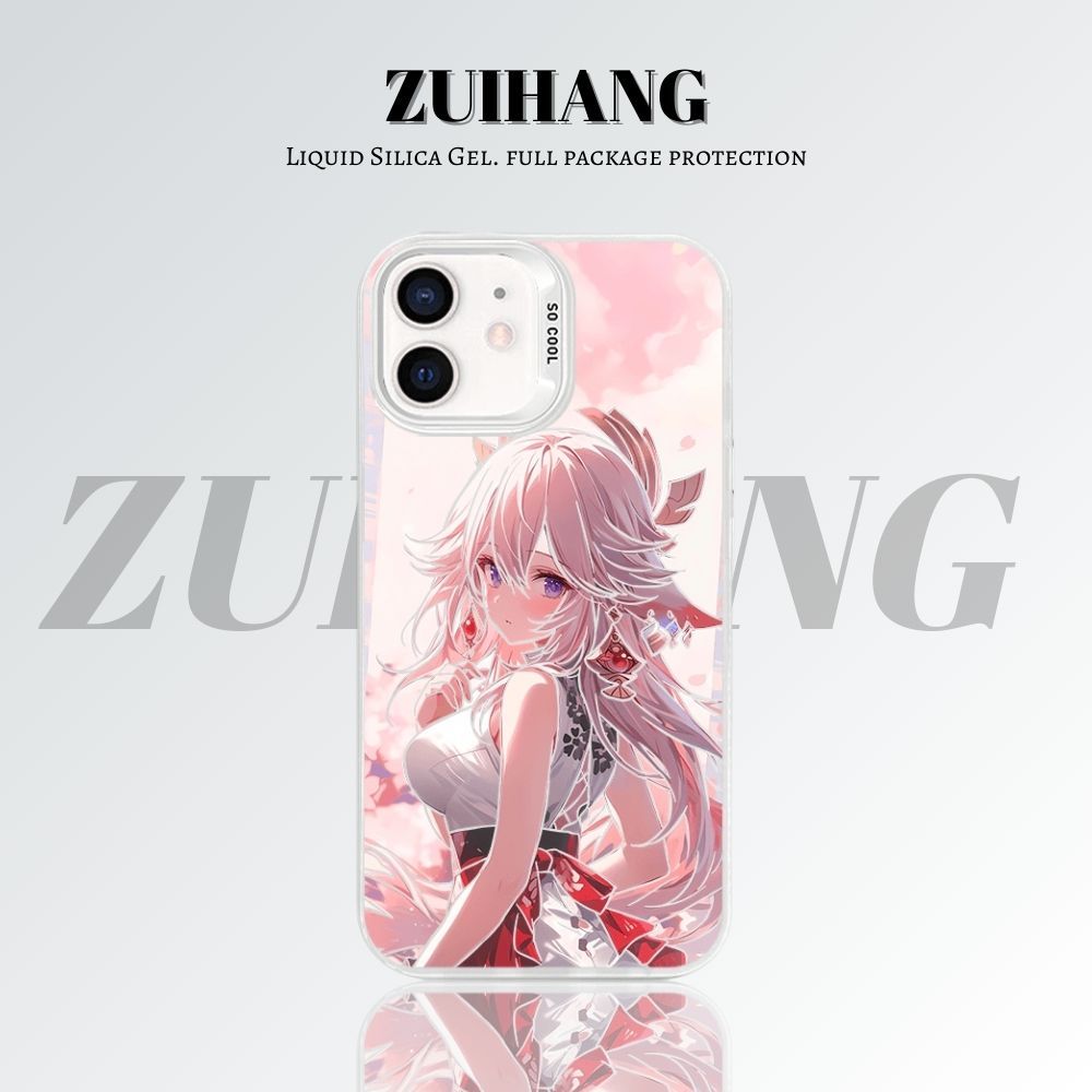 【大集合2.0】動漫彩銀線條漸變防摔手機殼-ZUIHANG SHOP