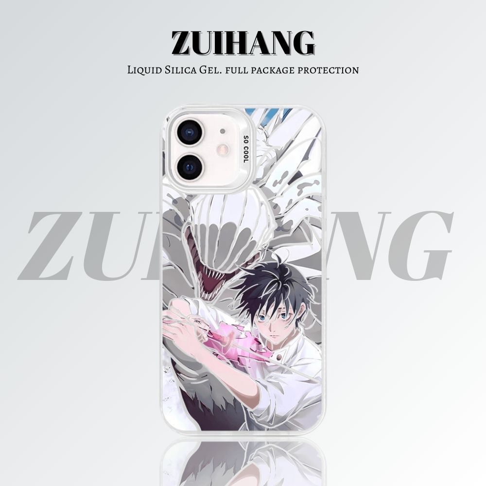 【大集合2.0】動漫彩銀線條漸變防摔手機殼-ZUIHANG SHOP