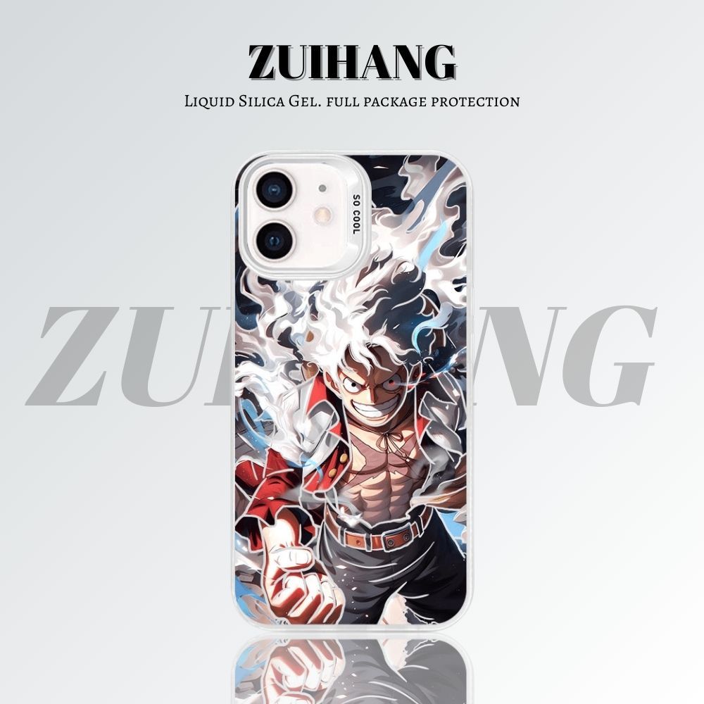 【大集合2.0】動漫彩銀線條漸變防摔手機殼-ZUIHANG SHOP