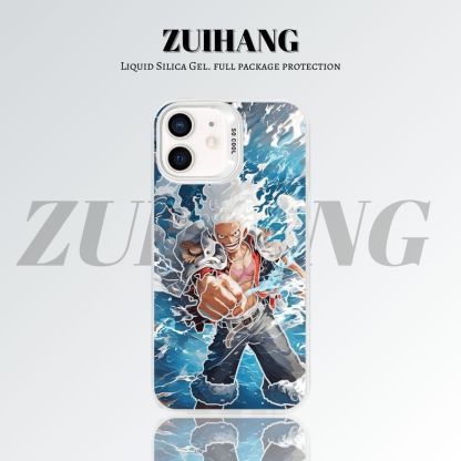 【大集合2.0】動漫彩銀線條漸變防摔手機殼-ZUIHANG SHOP