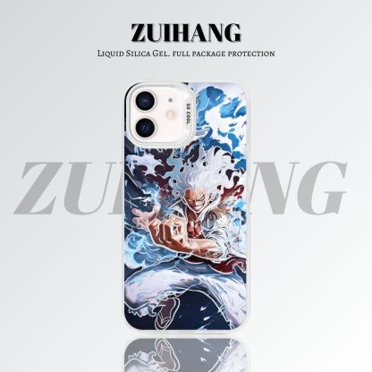 【大集合2.0】動漫彩銀線條漸變防摔手機殼-ZUIHANG SHOP