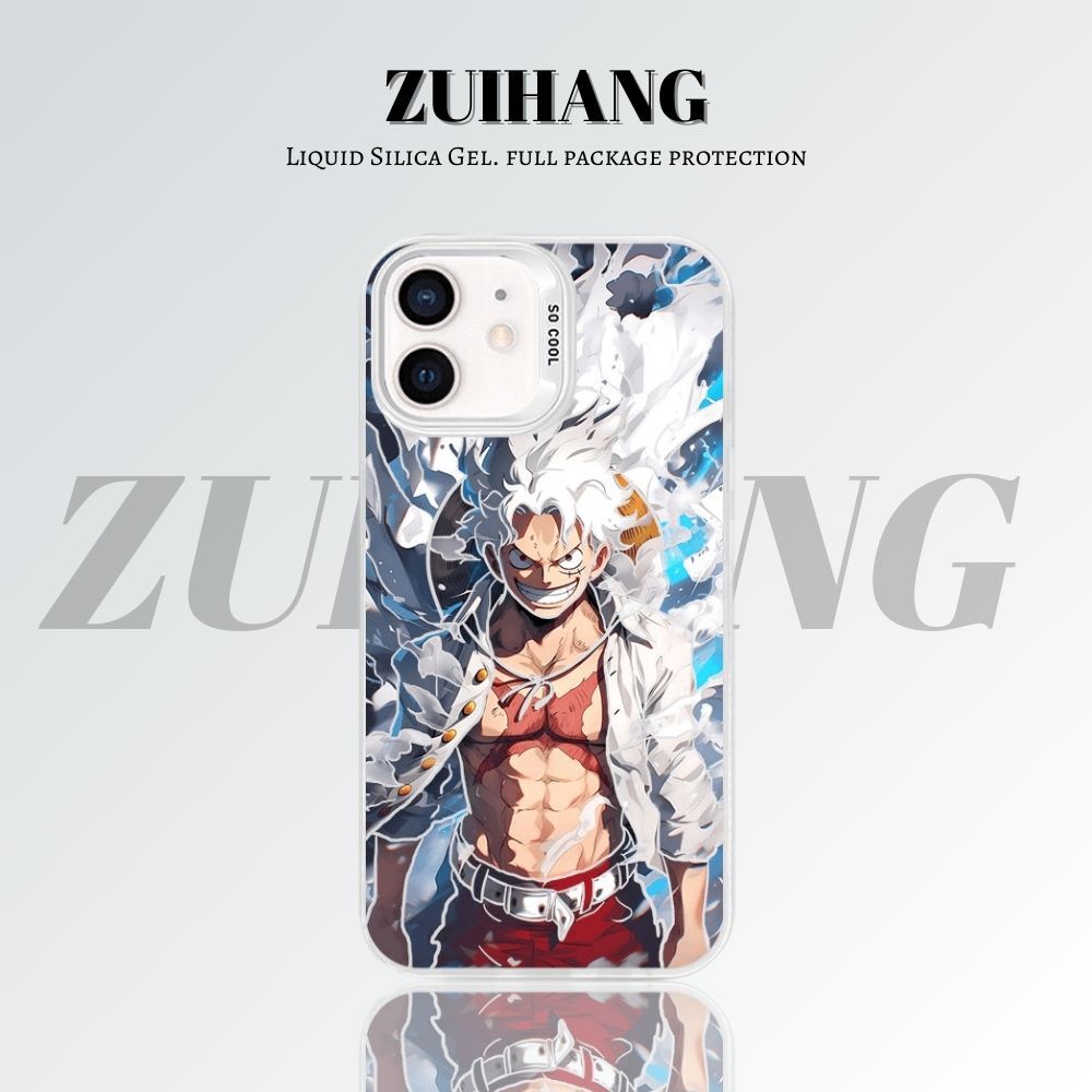 【大集合2.0】動漫彩銀線條漸變防摔手機殼-ZUIHANG SHOP