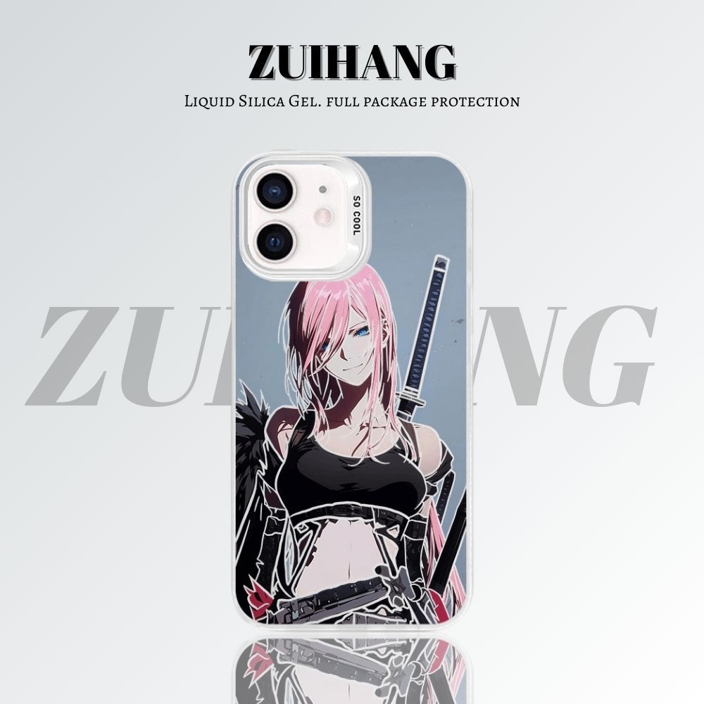 【大集合2.0】動漫彩銀線條漸變防摔手機殼-ZUIHANG SHOP