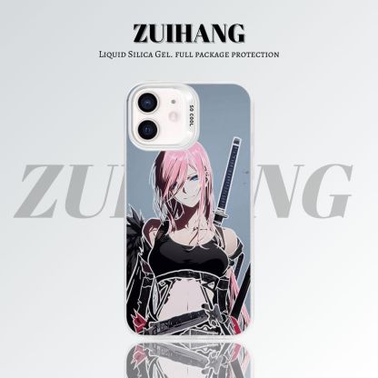 【大集合2.0】動漫彩銀線條漸變防摔手機殼-ZUIHANG SHOP