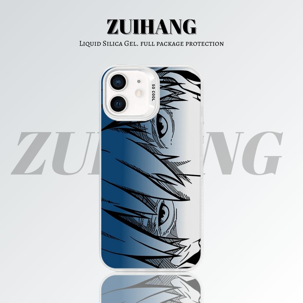 【大集合2.0】動漫彩銀線條漸變防摔手機殼-ZUIHANG SHOP