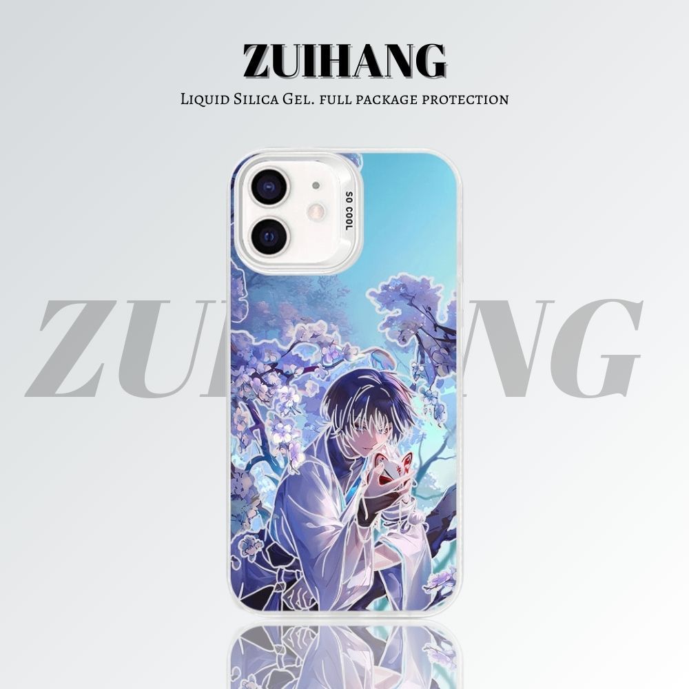 【大集合2.0】動漫彩銀線條漸變防摔手機殼-ZUIHANG SHOP