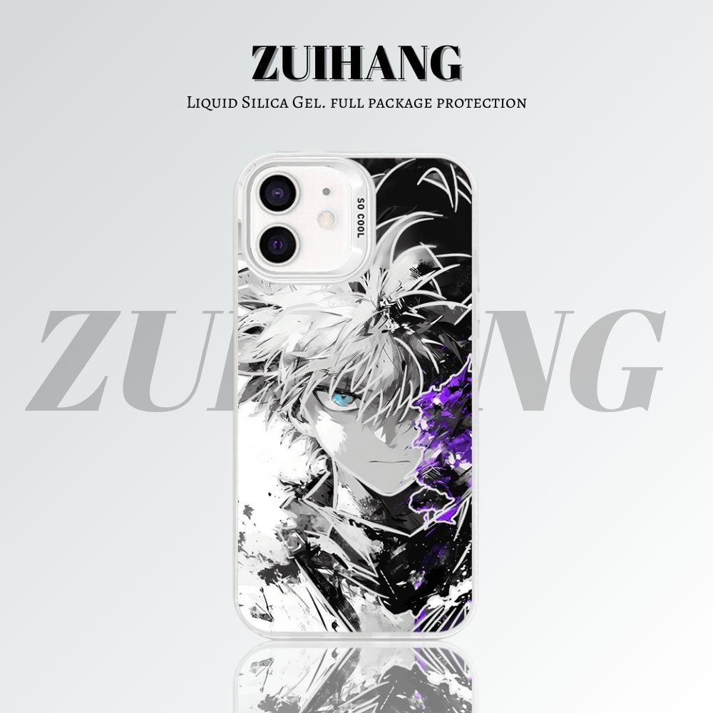 【大集合2.0】動漫彩銀線條漸變防摔手機殼-ZUIHANG SHOP