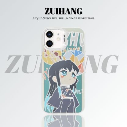 【大集合2.0】動漫彩銀線條漸變防摔手機殼-ZUIHANG SHOP