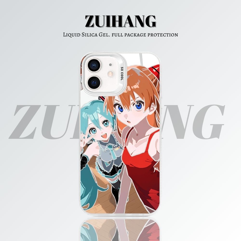 【大集合2.0】動漫彩銀線條漸變防摔手機殼-ZUIHANG SHOP