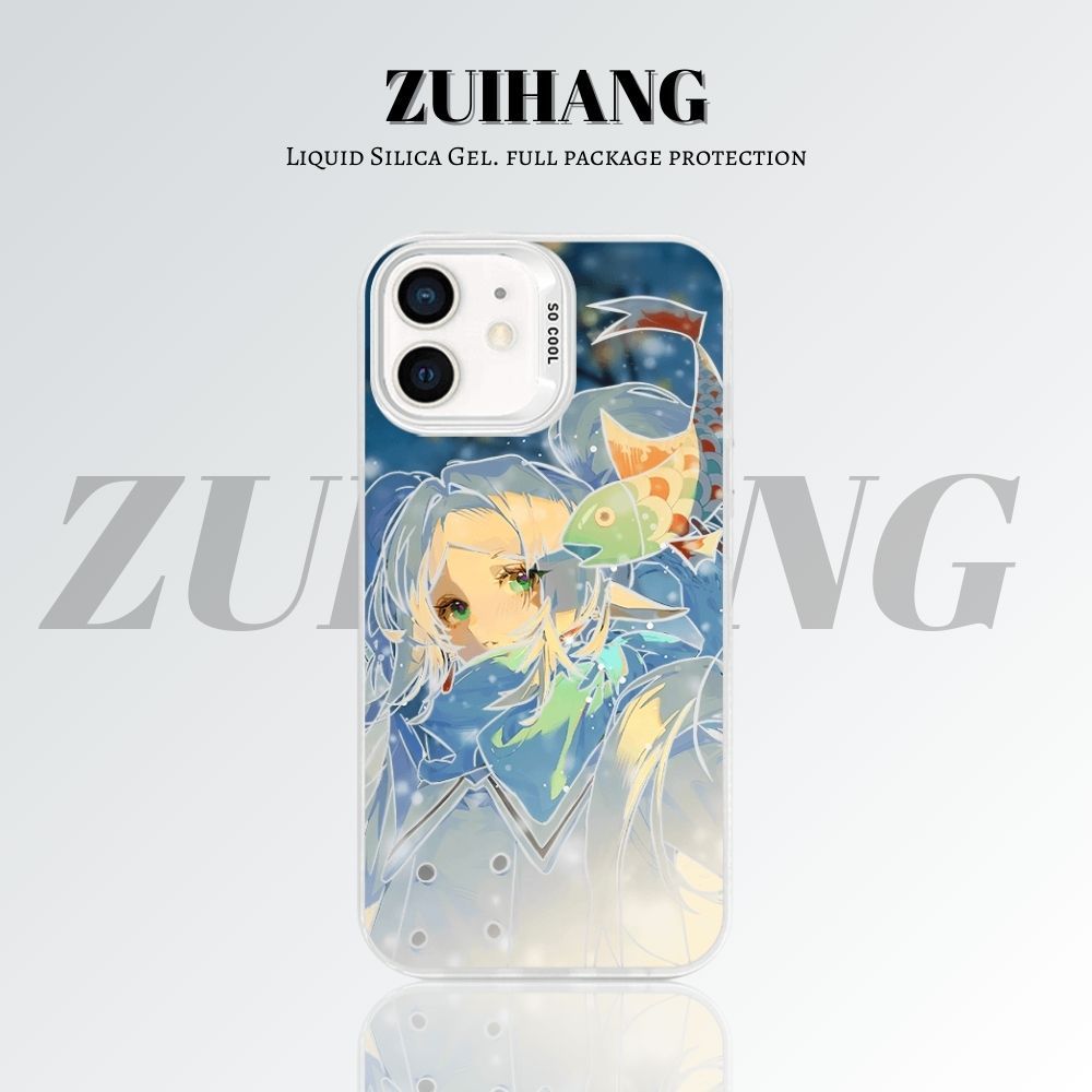 【大集合2.0】動漫彩銀線條漸變防摔手機殼-ZUIHANG SHOP