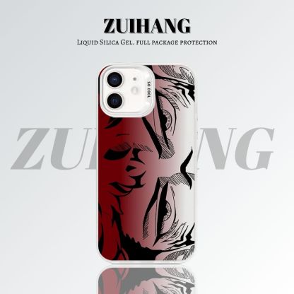 【大集合2.0】動漫彩銀線條漸變防摔手機殼-ZUIHANG SHOP