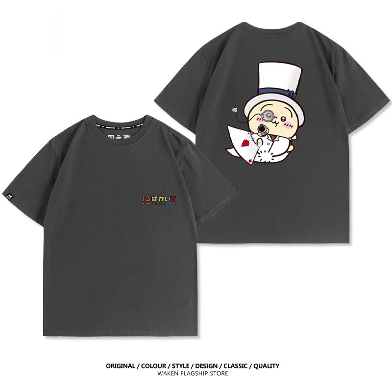 Chiikawa 2025親子情侶男女同款 印花短袖T恤