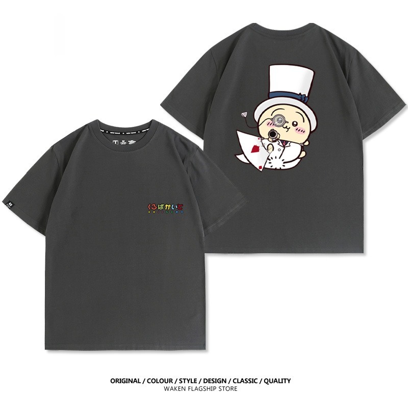 Chiikawa 2025親子情侶男女同款 印花短袖T恤